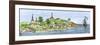 Seaport of New London, Connecticut in 1776-null-Framed Giclee Print