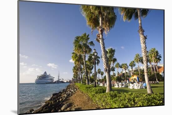 Seaport of Oranjestad Aruba-George Oze-Mounted Photographic Print