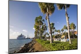 Seaport of Oranjestad Aruba-George Oze-Mounted Photographic Print