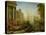 Seaport with the embarkation of Saint Ursula, 1614-Claude Lorrain-Stretched Canvas