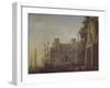 Seaport with Villa Medici-Claude Lorraine-Framed Giclee Print