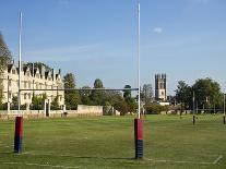 Rugby Fields of Oxford-searagen-Mounted Photographic Print