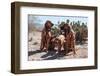 Search and Rescue Bloodhounds in the Sonoran Desert-Zandria Muench Beraldo-Framed Photographic Print