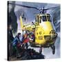 Search and Rescue, from 'Into the Blue'-Wilf Hardy-Stretched Canvas