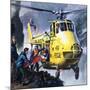 Search and Rescue, from 'Into the Blue'-Wilf Hardy-Mounted Giclee Print