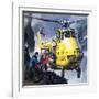 Search and Rescue, from 'Into the Blue'-Wilf Hardy-Framed Giclee Print