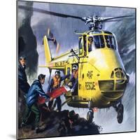 Search and Rescue, from 'Into the Blue'-Wilf Hardy-Mounted Giclee Print