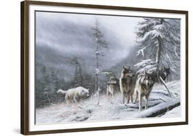 Search for Survival-Kevin Daniel-Framed Giclee Print