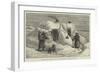 Search for the Jeannette, House of a Russian Exile at Werkholansk, Siberia-Johann Nepomuk Schonberg-Framed Giclee Print