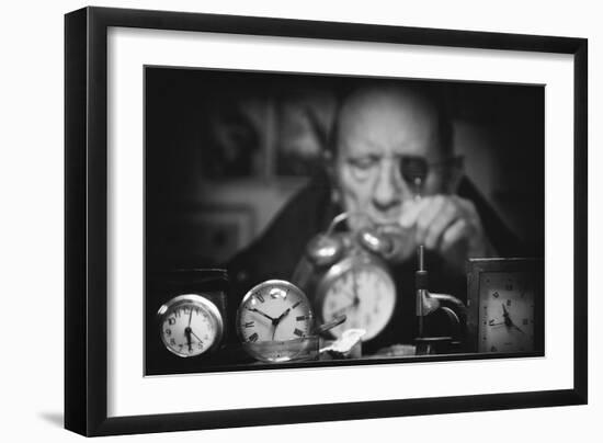 Search of the Perfect Time-Antonio Grambone-Framed Photographic Print