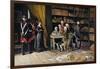 Searching Eleonora Pimentel's House-Domenico Battaglia-Framed Giclee Print