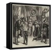 Searching for Arms at Versailles-Frederick Barnard-Framed Stretched Canvas