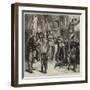 Searching for Arms at Versailles-Frederick Barnard-Framed Giclee Print