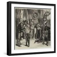 Searching for Arms at Versailles-Frederick Barnard-Framed Giclee Print