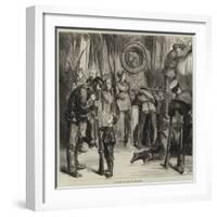 Searching for Arms at Versailles-Frederick Barnard-Framed Giclee Print