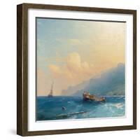 Searching for Survivors, 1863-Ivan Konstantinovich Aivazovsky-Framed Giclee Print