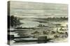 Searching for Turtle Eggs 1869 Peru-null-Stretched Canvas