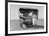 Searching for Work in the Cotton Fields-Dorothea Lange-Framed Premium Giclee Print