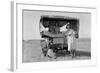 Searching for Work in the Cotton Fields-Dorothea Lange-Framed Art Print