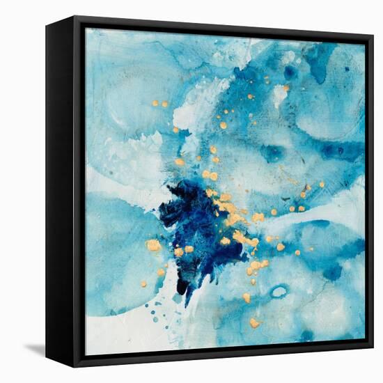 Searching in Blue I-Joyce Combs-Framed Stretched Canvas