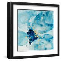 Searching in Blue I-Joyce Combs-Framed Art Print