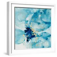 Searching in Blue I-Joyce Combs-Framed Art Print