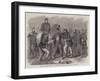 Searching Neapolitan Prisoners at St Angelo-Frank Vizetelly-Framed Giclee Print