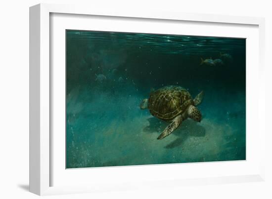 Searching the Shallows-Michael Jackson-Framed Giclee Print