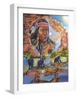 Searching-Sue Clyne-Framed Giclee Print