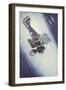 Searchlight Practice in the Royal Air Force-null-Framed Giclee Print