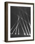 Searchlights Being Used Along the Panama Canal as an Anti-Aircraft Defense-null-Framed Photographic Print