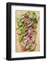 Seared Tuna Slices with Tomatoes and Beetroot Leaves-Eising Studio - Food Photo and Video-Framed Photographic Print