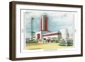 Sears Building, Chicago World Fair-null-Framed Art Print