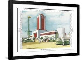 Sears Building, Chicago World Fair-null-Framed Art Print