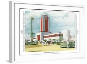 Sears Building, Chicago World Fair-null-Framed Art Print