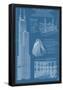 Sears Tower Blue Print - Chicago, Il, C.2009-null-Framed Poster
