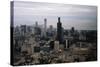 Sears Tower Nearing Completion-null-Stretched Canvas