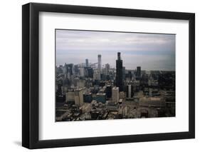 Sears Tower Nearing Completion-null-Framed Photographic Print