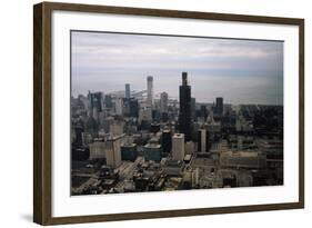 Sears Tower Nearing Completion-null-Framed Photographic Print