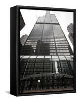 Sears Tower No More-Charles Rex Arbogast-Framed Stretched Canvas