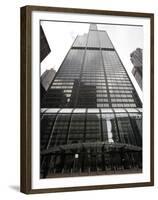 Sears Tower No More-Charles Rex Arbogast-Framed Premium Photographic Print