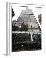 Sears Tower No More-Charles Rex Arbogast-Framed Premium Photographic Print