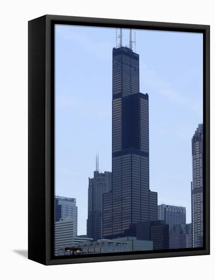 Sears Tower-Paul Beaty-Framed Stretched Canvas