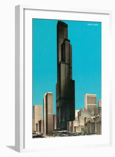 Sears Tower-null-Framed Art Print