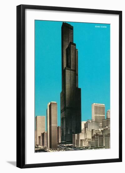 Sears Tower-null-Framed Art Print