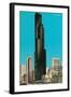 Sears Tower-null-Framed Art Print
