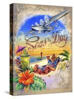 Seas Day-James Mazzotta-Stretched Canvas