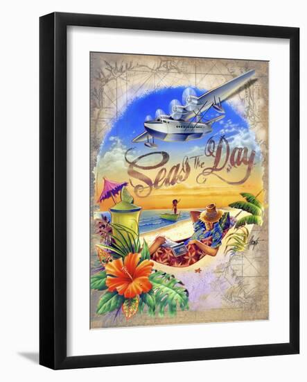 Seas Day-James Mazzotta-Framed Giclee Print