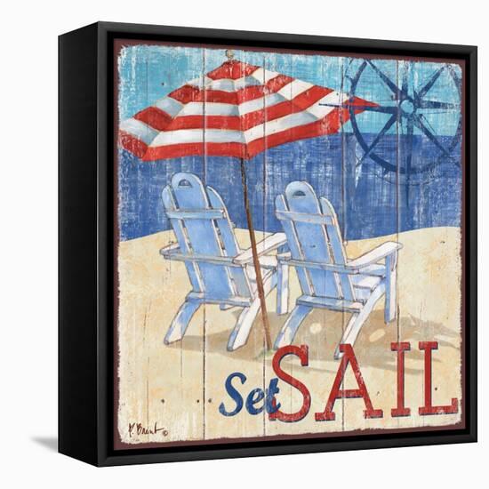 Seas the Day II-Paul Brent-Framed Stretched Canvas