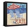 Seas the Day II-Paul Brent-Framed Stretched Canvas